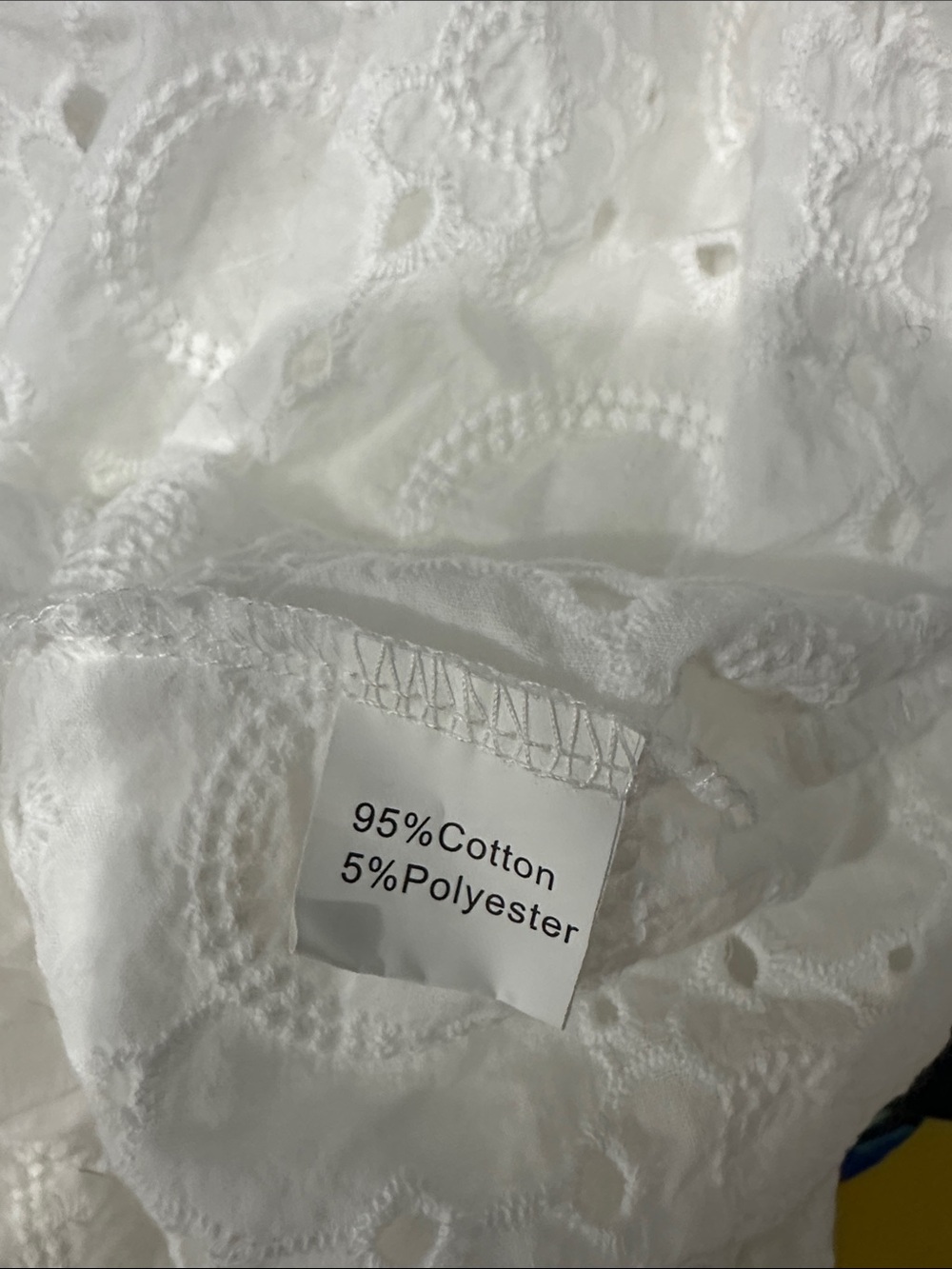 Elegant White Lace mini Dress Size Large box 1 - Picture 16 of 16